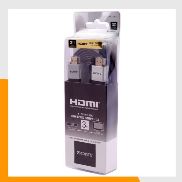 کابل HDMI سونی مدل High Speed طول 3 متر - Image 2