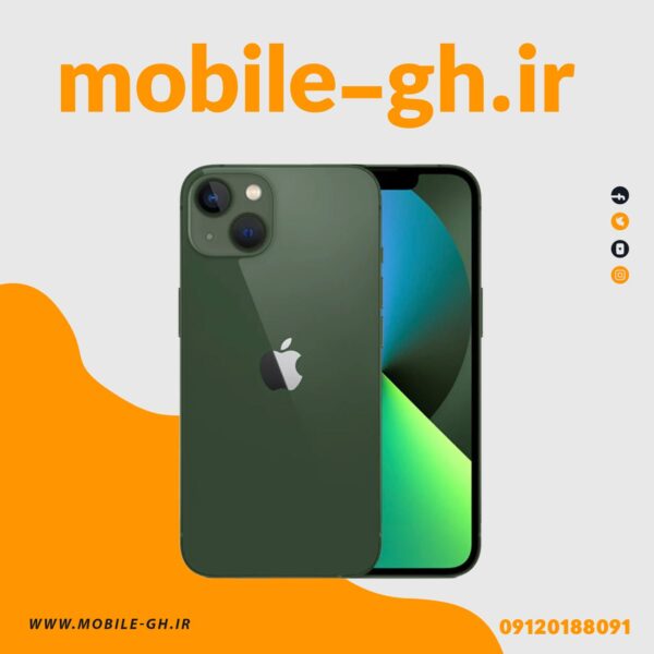 گوشی موبایل اپل مدل iPhone 13 CH دو سیم‌ کارت ظرفیت 256 گیگابایت و رم 4 گیگابایت 18 ماه گارانتی نات اکتیو