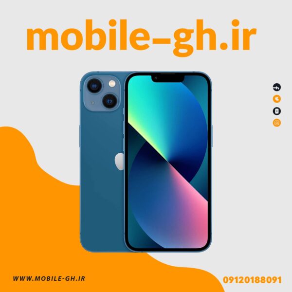 گوشی موبایل اپل مدل iPhone 13 CH دو سیم‌ کارت ظرفیت 256 گیگابایت و رم 4 گیگابایت 18 ماه گارانتی نات اکتیو