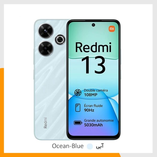 گوشی موبایل شیائومی مدل Redmi 13 4G ظرفیت 256 گیگابایت رم 8 گیگابایت